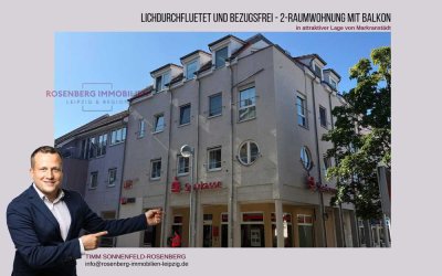 *Sofort bezugsfrei* 
2-Raum-Wohnung mit Balkon – Komfortables Wohnen in Markranstädt