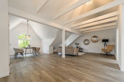 Modernisierte 3-Zimmer-Dachgeschosswohnung mit Balkon – Familienfreundlich und energieeffizient