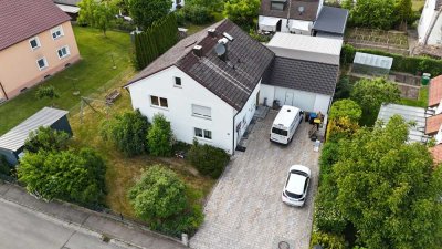 Geräumiges, alleinstehende 8Raum-Mehrfamilienhaus in Schrobenhausen, große Garage 84qm, Klimatisiert