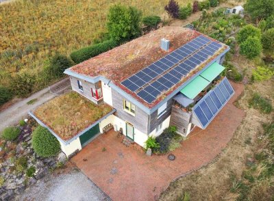 Moderner Natur-Bungalow & landwirtschaftliche Betriebsstätte auf 8.793 m² – zukunftsfähig und einzig