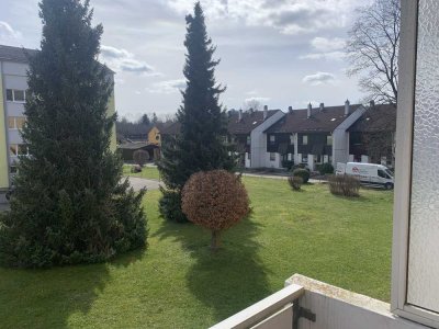 Helle, gut geschnittene und ruhige 2-Zimmer-Wohnung im 1. OG in Kaufbeuren (Haken)