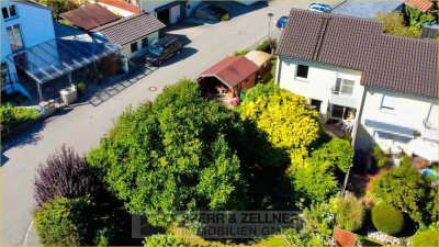 Dorfen - Gemütliches REH mit großem Garten, Terrasse und Gartenhaus in ruhiger zentraler Lage