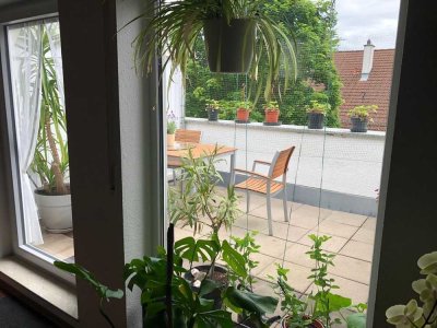 Helle 4,5-Zimmer Dachgeschosswohnung mit Balkon, TG-Stellplatz & Top-Lage in Rottweil