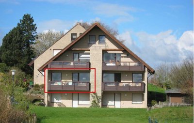 Schleiblick pur! Traumhafte Wohnung mit großem Balkon und Stellplatz
