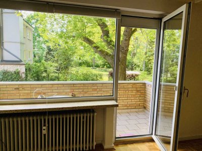 Lichtdurchflutetes 1-Zimmer-Apartment mit Balkon in top Lage