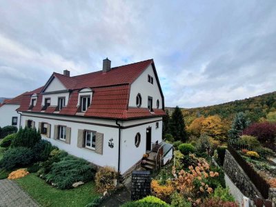 Einfamilienhaus in Aue mit Garage und Gartenhaus