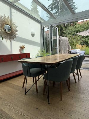 Bis 3 Monate befristet & möbliert - 5-Zimmer-Reihenhaus, geh. Innenausstattung & EBK in Berlin Tegel