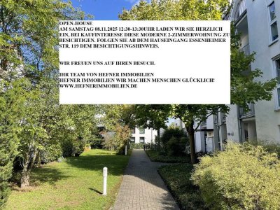 *NEU* OPEN HOUSE! SA. 08.11.2025 12:30-13:30UHR MODERNE 2-ZIMMERWOHNUNG IN UNINÄHE!