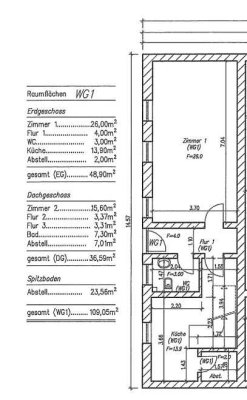 Gepflegte 3,5-Zimmer Wohnung in Salzgitter-Barum