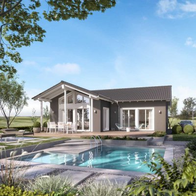Exklusiv: Grundstück für einen Bungalow oder EFH