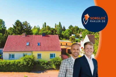 Wohlfühlhaus mit Entwicklungschancen auf großem Grundstück in Schönebeck-Salzelmen