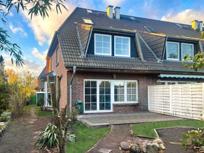 Frisch renoviertes Reihenendhaus mit ausgebautem Spitzboden und UG. Ohne Käuferprovision!