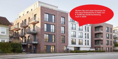 Wohnen im Alter: Sonnige 3-Zimmer Neubauwohnung mit zwei Balkonen