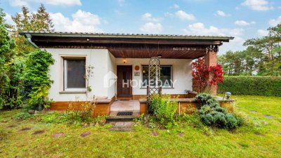 Wo Ruhe wohnt: charmantes Wochenendhaus mit Garage in Plaue