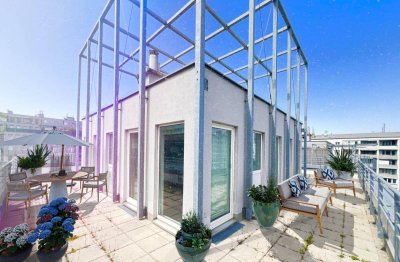 Zweigeschoßiges Penthouse mit 360°-Terrasse!