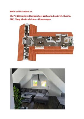 Dachgeschosswohnung in Wiesloch