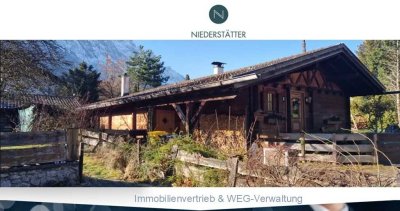 Freistehendes Einfamilienhaus in Top-Lage mit Zugspitzblick in Grainau am wunderschönen Eibsee