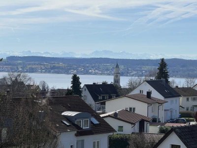 Traumhafte Dachgeschosswohnung mit See- und Alpensicht in Überlingen