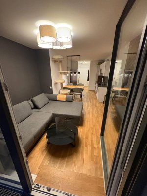 Moderne 2-Zimmer-Wohnung mit Terrasse