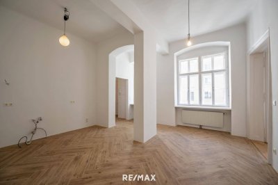 RARITÄT IM ALTHANVIERTEL 5-Zimmer-Altbauwohnung mit großer Terrasse