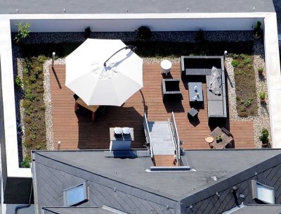 Individuelle Galeriewohnung mit traumhafter Dachterrasse