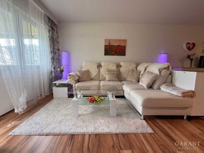 Hochwertig ausgestattete, voll möblierte Wohnung mit Sauna - naturverbunden und zentrumsnah!