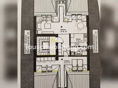 Tauschwohnung: ruhige Lage, direkt am Rosenthal, zentrumsnah