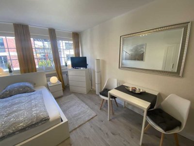 Schicke Single Wohnung (möbliert) nähe urbanes Stadtquartier "le flair"