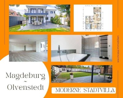 Moderne Stadtvilla mit hohem Komfort und vielen Extras in Magdeburg