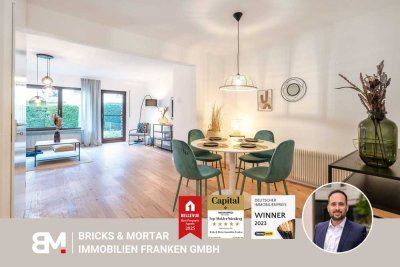 Modernisiertes Reihenhaus auf 4 Ebenen mit Garten, Küche und Garage in Eibach