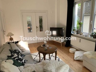 Tauschwohnung: Idyllische Altbauwohnung in Kaffeemühle mit Garten und Garage