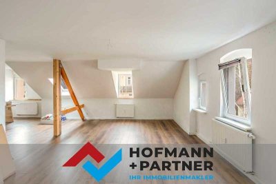 4 Zimmer Dachgeschosswohnung im Zentrum von Meißen