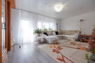 Perfekt für Paare und Familien: Modernisierte Wohnung mit Balkon und Garage