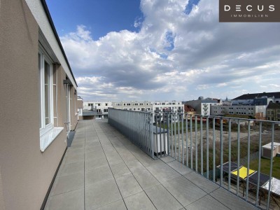4-ZIMMER | LUXUS IM HERZEN DER STADT | TRAUMHAFTE DG-WOHNUNG | 95M² TERASSEN - AB OKTOBER