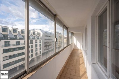 ab sofort beziehbar: 4-Zimmer-Wohnung mit großer Loggia nahe Donauinsel &amp; Millennium City (WG geeignet)