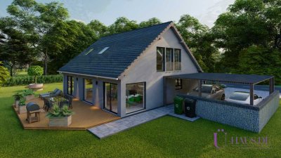 Ostercappeln - Einzugfertiges Niedrigenergiehaus mit Grundstück