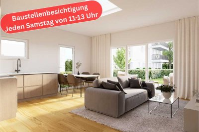 Bald bezugsfertig: Exklusive Gartenwohnung im Bungalow-Stil