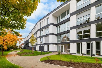 Provisionsfrei: Möblierte 1-Zimmer-Erdgeschosswohnung zum Erstbezug in Augsburg-Kriegshaber