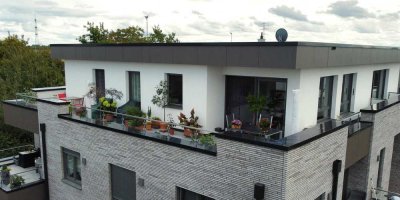Moderne 4-Zimmer-Wohnung mit großzügiger Dachterrasse – Wohnen auf höchstem Niveau