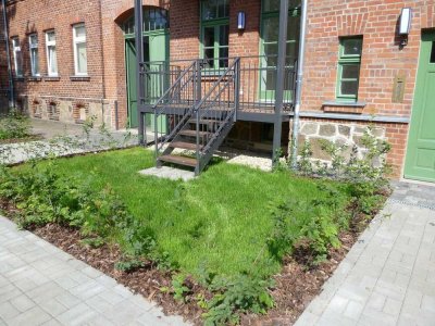 Moderne 2-Zimmerwohnung mit Balkon und eigenem Garten im beliebten Stadtteil Plagwitz!