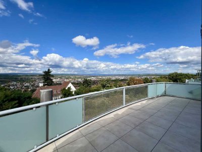 Über den Wolken von Bad Kreuznach! Renovierte Penthouse Maisonette!