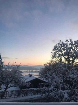 Wunderschöne Wohnung mit direktem Blick auf den Riegsee