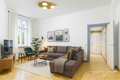 Charmante Altbauwohnung im Herzen des Bergmannkiezes – historischer Charme trifft urbanes Leben