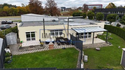 Moderne Gewerbeimmobilie mit Halle, Büro & Betriebsleiterwohnung! Preis verhandelbar