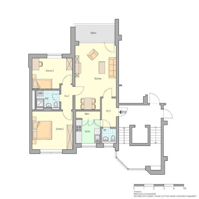 Gemütliche 3 Zimmer Wohnung in der Innenstadt von Herford