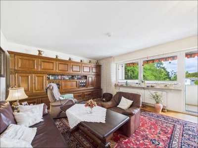 Aschaffenburger Innenstadtlage am Pompejanum – 4 Zimmer mit Balkon und Stellplatz