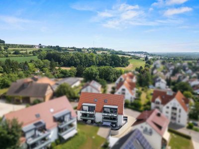 Modernes Wohnen auf einer Ebene – Neuwertige Terrassenwohnung in Stadtrandlage von Ulm!