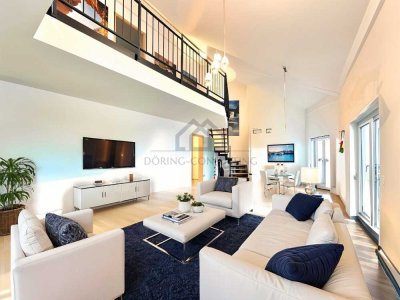Großzügige Maisonette-Wohnung mit Weitblick in zentraler Lage