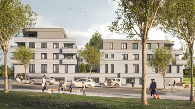 Barrierefreie 2-Zimmer-Wohnung mit Loggia und Einbauküche, ab 60 Jahren,  Conciergeservice