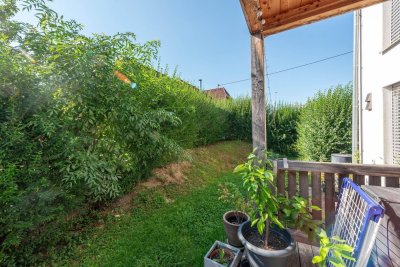 Erdgeschosswohnung mit kleinem Garten